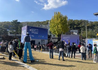 야외무대 이미지