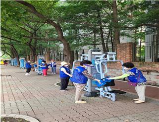 바르게살기 환경정화 활동 이미지