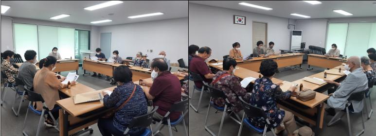 7개소 경로당 대표 간담회 실시 이미지