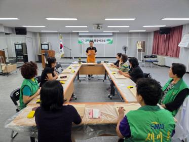 안양3동 행복마을관리소, 관내 어르신과 함께 하는 목공예 교실 개최 이미지