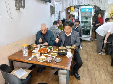 안양7동 경로당 회장·총무 오찬 간담회 개최 이미지