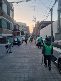 2024. 2월 관내 환경정화 활동 추진 이미지