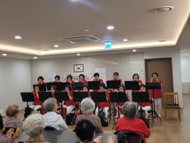 비산3동 주민자치센터 하모니카(중급)반, 재능기부 공연 이미지