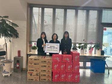 비산3동 새안양신협, 저소득 가정에 생필품 지원 이미지