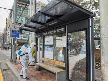 2월 20일 ~ 3월 7일 평촌동 관내 방역작업 실시 이미지