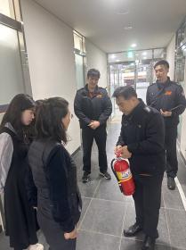합동소방훈련 실시 이미지