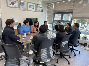 행정복지센터 신축청사 순회 및 간담 실시 이미지