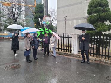 호계2동 신년인사회 주민건의사항 현장 방문 이미지