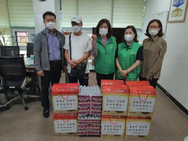 새마을부녀회, 추석맞이 취약계층 선물세트 전달 이미지