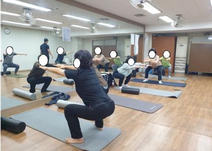 군살이 쑥쑥~~ 신중년 운동지도사 양성과정이 종반을 향하고 있네요 !!
