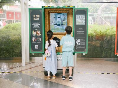 제22회 스마T움축제 사진(명화 속 기후 위기 전시) 이미지