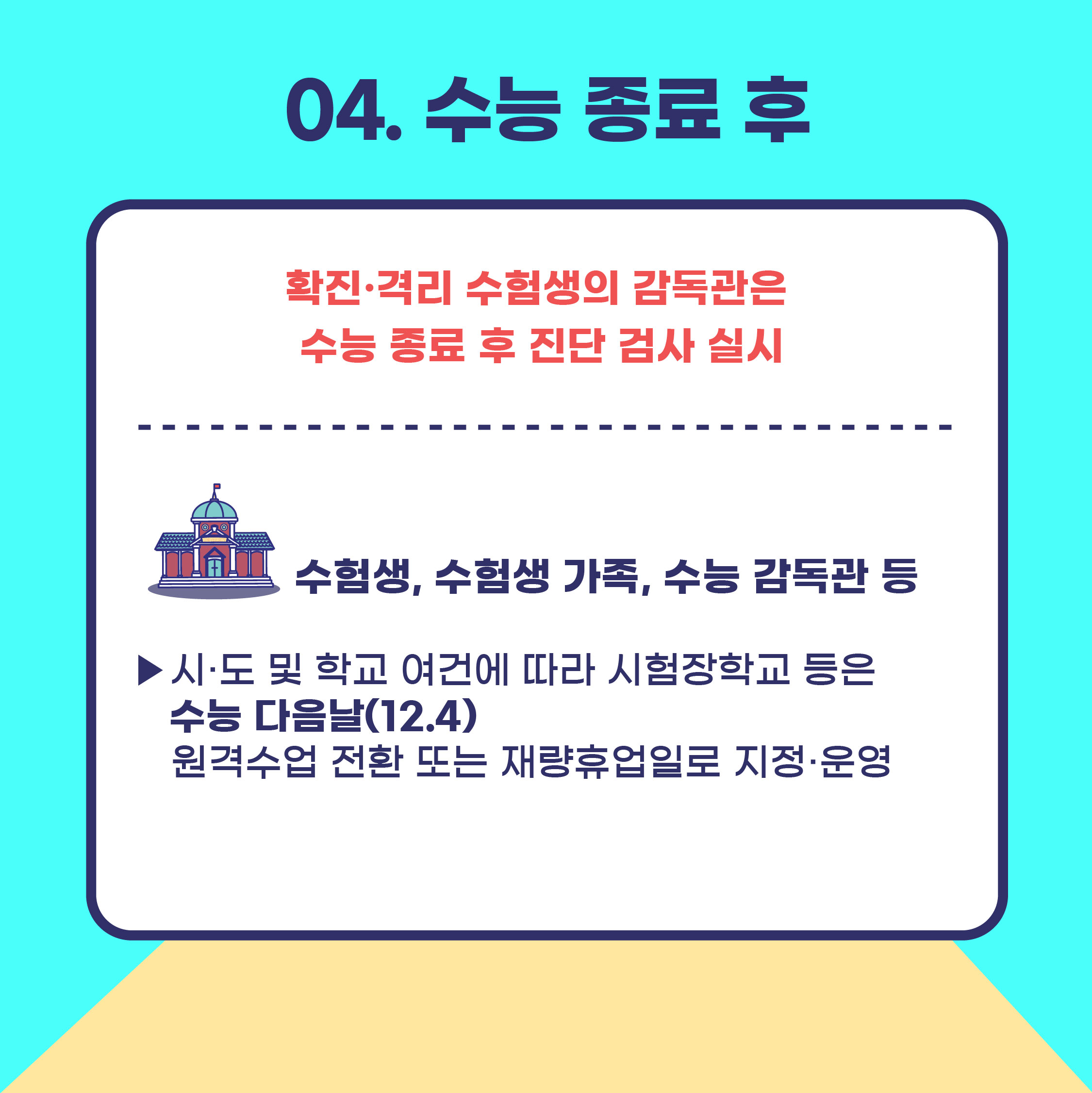 [20-11] 수능특별방역기간운영! 이미지