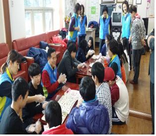 부흥동V터전 - 어르신들께 동지팥죽 만들어 대접하기 이미지