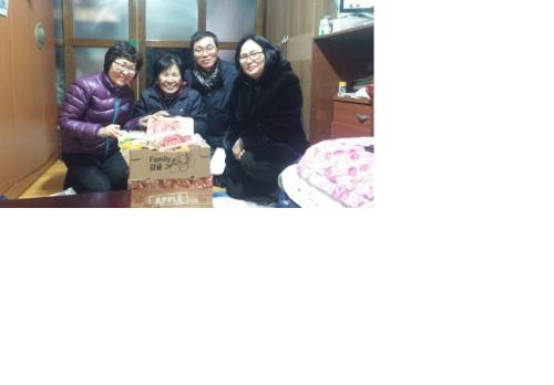1월중 사랑의 꾸러미 전달서비스 운영 이미지