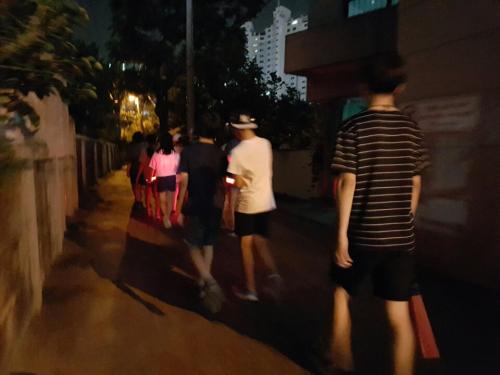 동 V터전 야간 순찰 봉사활동(8.8.~8.12.) 이미지