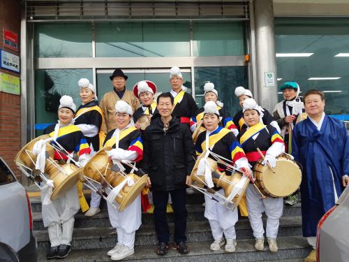 정월대보름 지신밟기 이미지