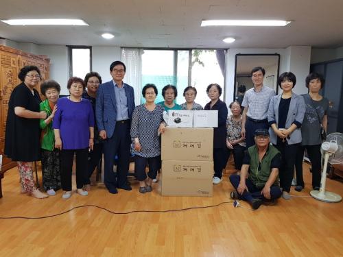 부흥동 추석맞이 관악타운경로당 방문 이미지