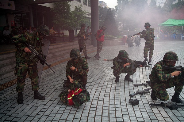 8.17 테러대비 시범훈련 이미지