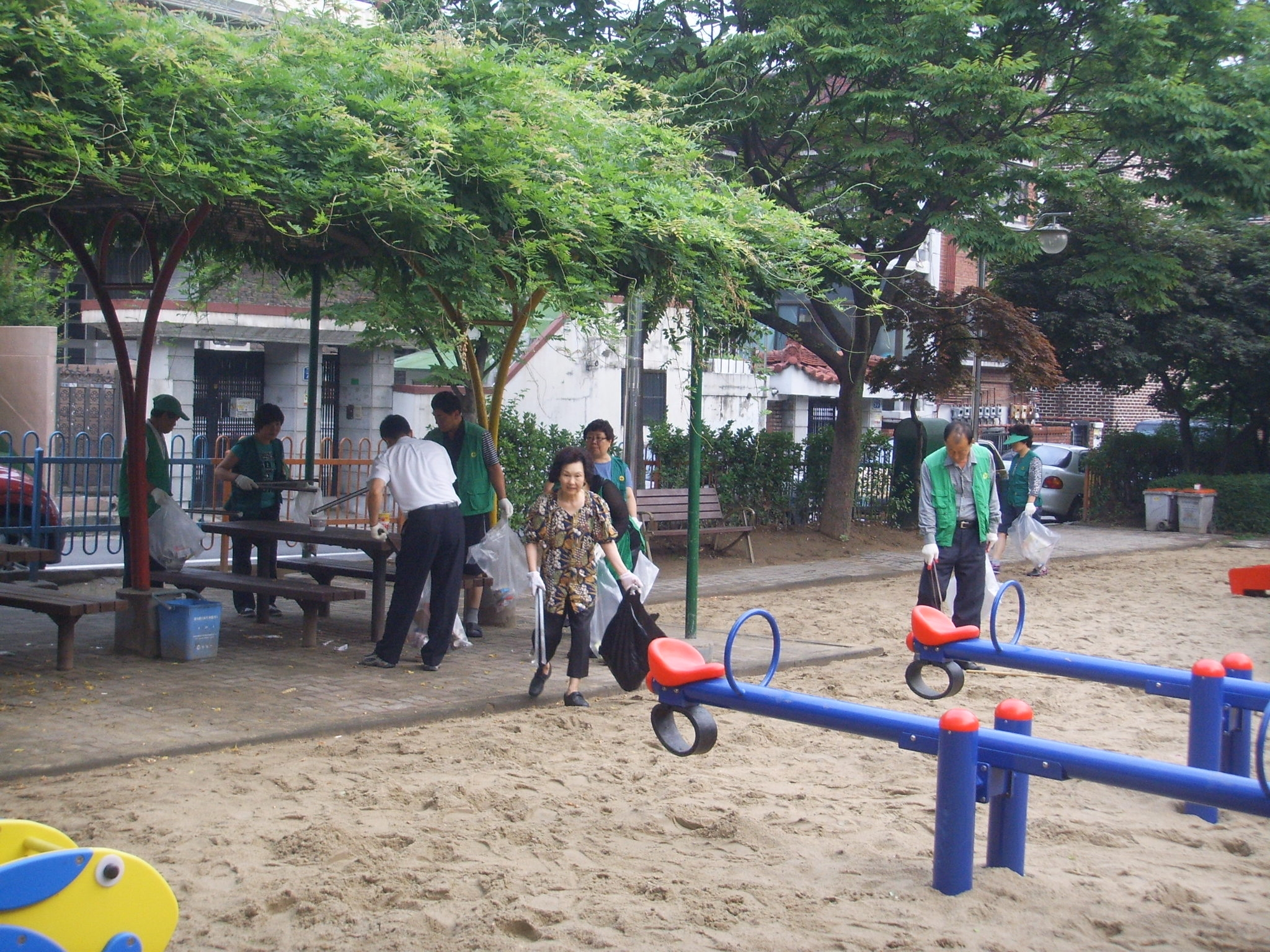 2010년 7월 새마을대청소 실시   이미지