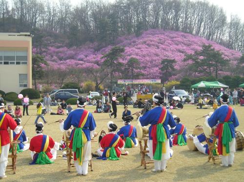 풍물공연 이미지