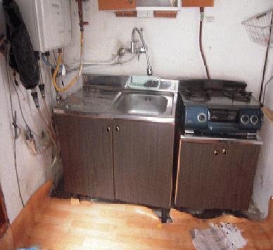 홀로사는 노인 이사 지원(이사할 싱크대) 이미지