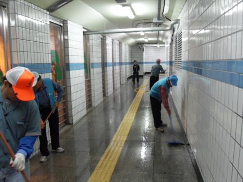 (2009.10.8)일번가지하차도 물청소 이미지