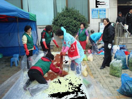 김장담그기 행사 이미지