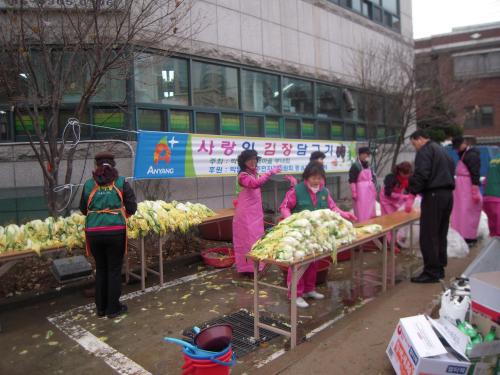 2009년 사랑의 김장담그기 실시 5 이미지