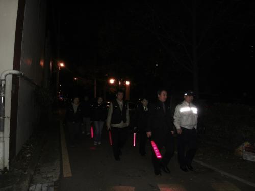 민.관합동 야간순찰 이미지