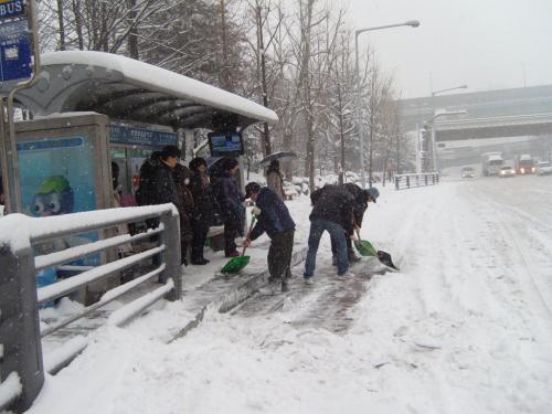 1.4폭설에 따른 제설작업 사진2 이미지
