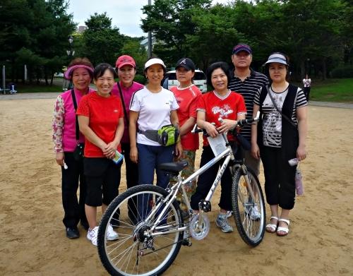 8월중 시민건강 안양천걷기대회 참가 이미지