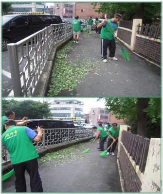 2010년9월3일 새마을 대청소 이미지