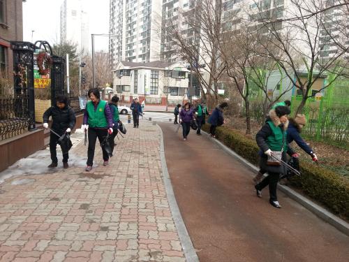 새봄맞이 새마을 대청소 실시 이미지
