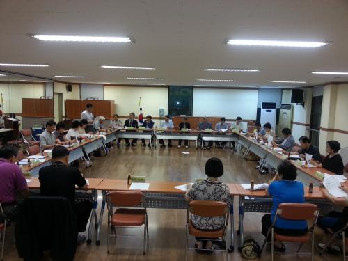 2013. 7월중 주민자치위원회 월례회의 개최 이미지