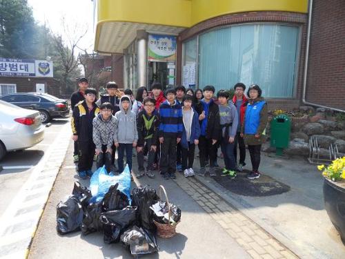 2014.3.22(토) 자원봉사자 학의천 도로입양사업 실시 이미지