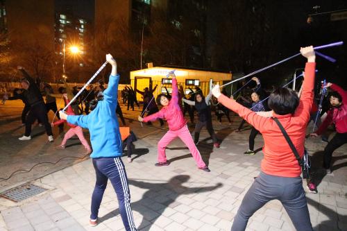 귀인동 시민건강프로젝트 야야 줄넘기운동 안내 이미지