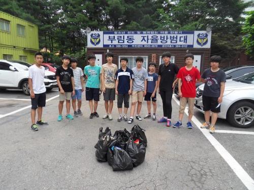 7. 19(토) 10:00~12:00 부림동 자원봉사자 도로입양사업 전개 이미지