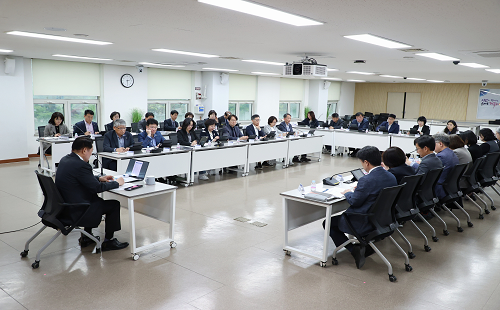 공약사업 추진상황 보고회 이미지