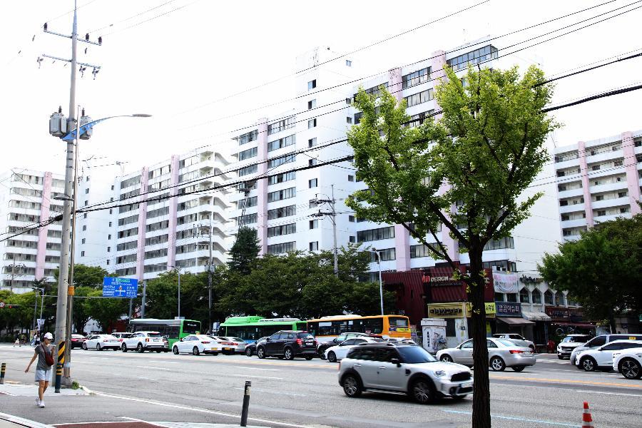 비산동 미륭아파트 전경