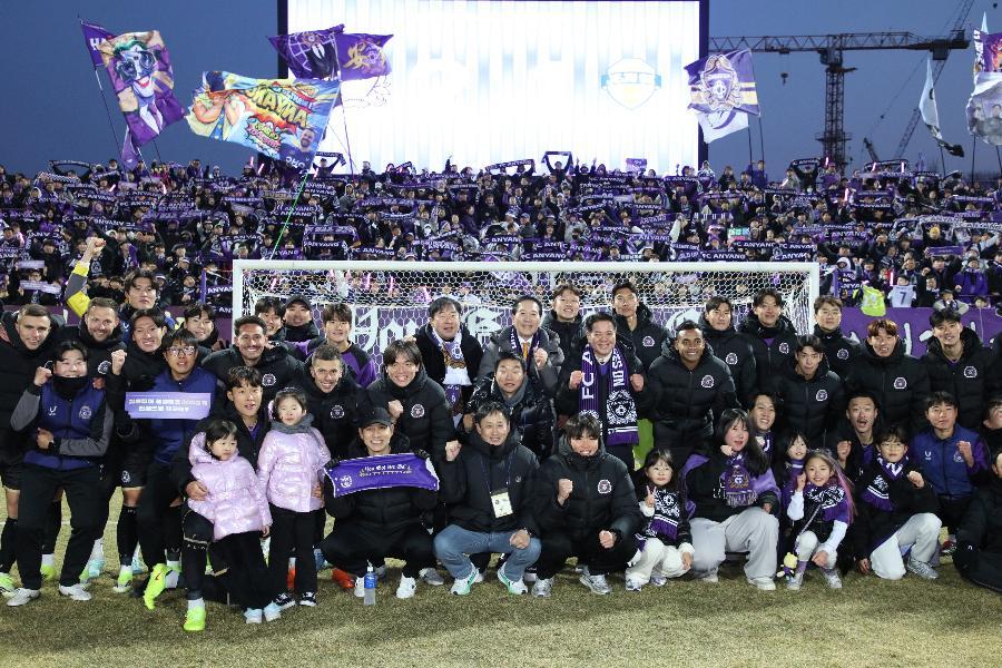 FC안양 홈 개막전(vs제주SK) 승리