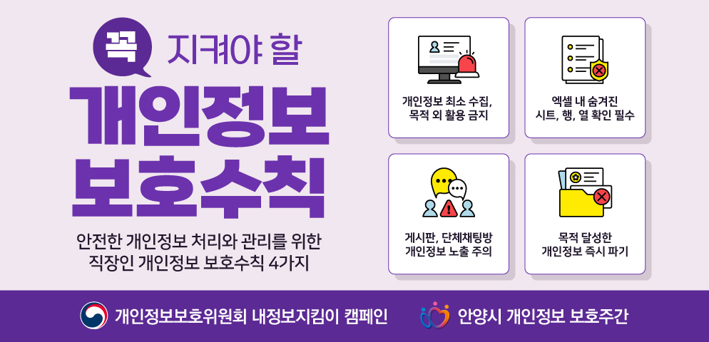 2025년 개인정보 보호주간 캠페인