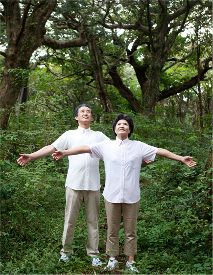 산림치유 이미지