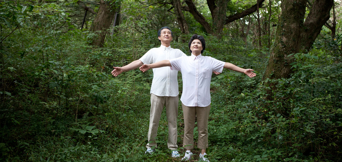 산림치유 이미지