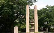 중초사지 당간지주