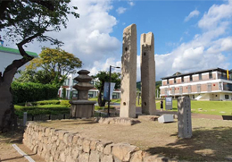 중초사지 당간지주